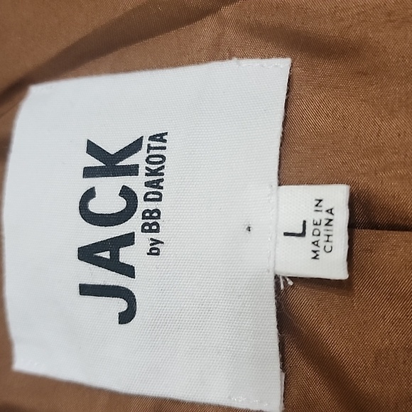 The Ultimate Jack by BB Dakota "Take Cover" Hooded Wrap Coat | Classic Camel Lg - Picture 6 of 10